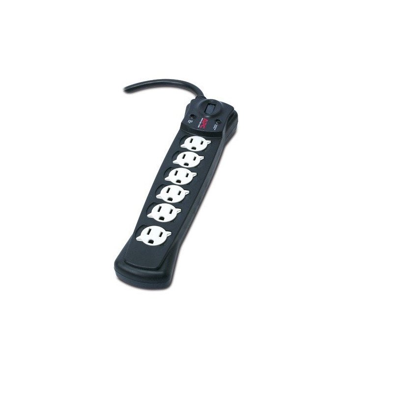 Supresor de picos APC - 840 J, 6, 120 V, 50/60 Hz