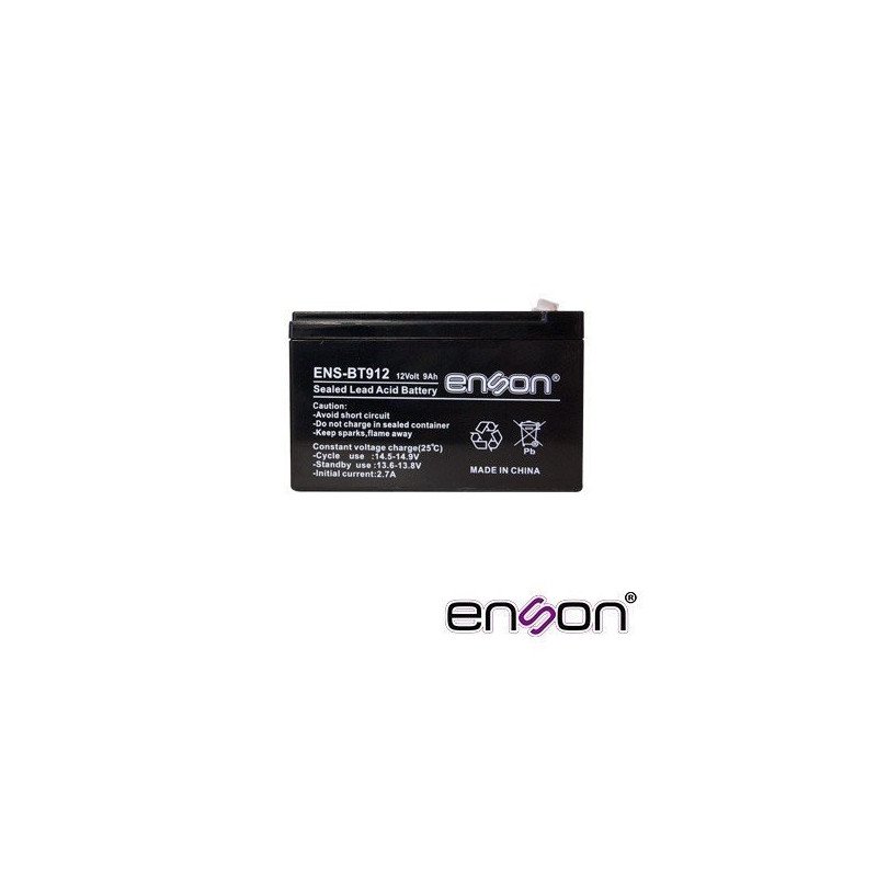 Batería de respaldo 12v 9a Enson ENS-BT912