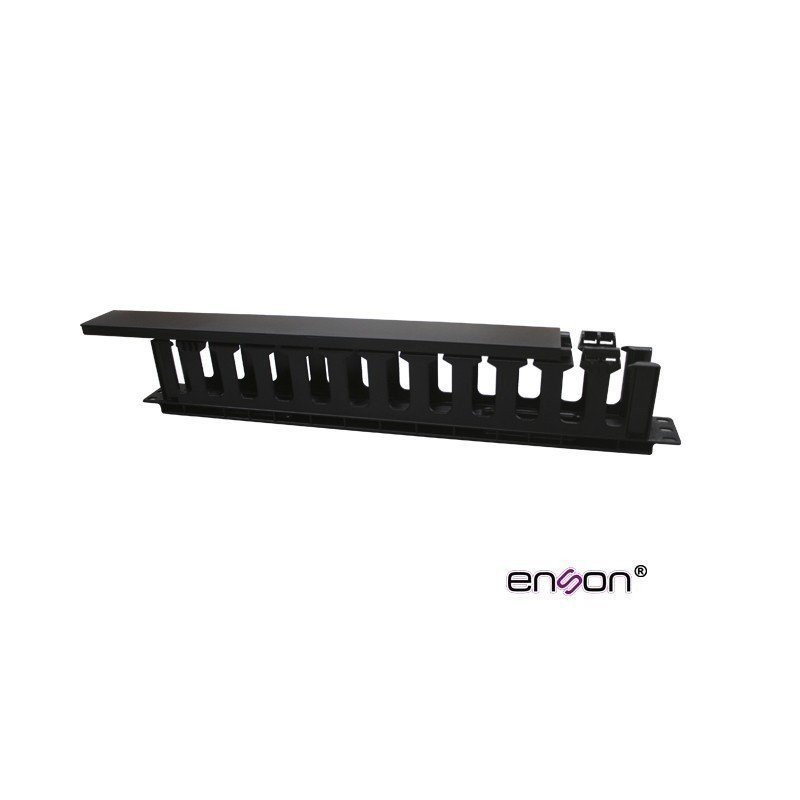 Organizador de cables horizontal 1u 19 Enson ENS-CM14
