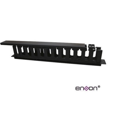 Organizador de cables horizontal 1u 19 Enson ENS-CM14