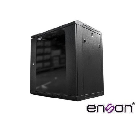 Gabinete pared Enson ENS-RKGB12U 12u ensamblado 600x450mm