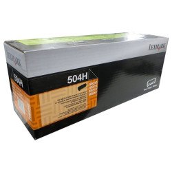 Tóner Lexmark 504h negro de alto rendimiento