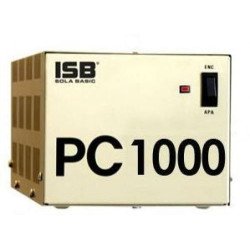 Regulador de voltaje sola Basic PC1000 4 contactos monofásico 60hz 120