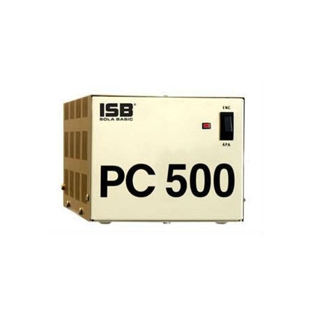 Regulador de voltaje Sola Basic PC500 500va, 500w 4 contactos