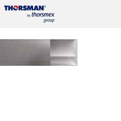 Canaleta aluminio línea R40 DR10030.01 perfil duplo 35 d gris 3 mto