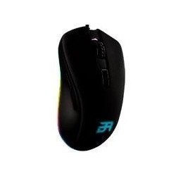 Mouse gamer alámbrico balamrush-spectrum, luz RGB, 6000 DPI, sensor spcp6651b, color negro, br-923019