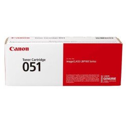 Tóner Canon 051 para MF264DW, MF267DW, MF267DW, rendimiento 1,700 páginas