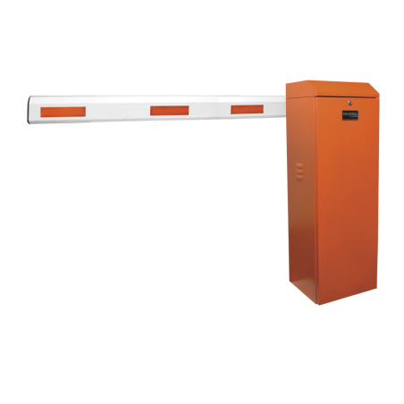 Kit de Barrera Vehicular Izquierda Color Naranja y Brazo Ajustable de 