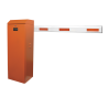 Kit de Barrera Vehicular Derecha Color Naranja y Brazo Ajustable de 3.