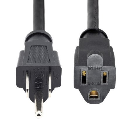 StarTech.com PAC1016 cable de transmisión Negro 1,8 m NEMA 5-15P