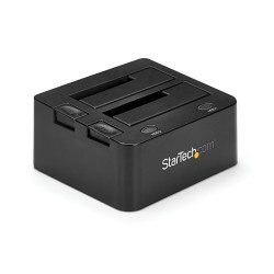 Adaptador de disco duro StarTech.com SDOCK2U33 - 8 TB, Negro