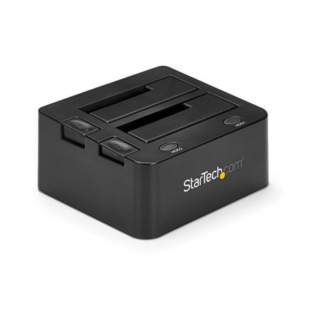 Adaptador de disco duro StarTech.com SDOCK2U33 - 8 TB, Negro