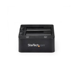 Adaptador de disco duro StarTech.com SDOCK2U33 - 8 TB, Negro