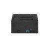 Adaptador de disco duro StarTech.com SDOCK2U33 - 8 TB, Negro