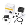 Adaptador de disco duro StarTech.com SDOCK2U33 - 8 TB, Negro