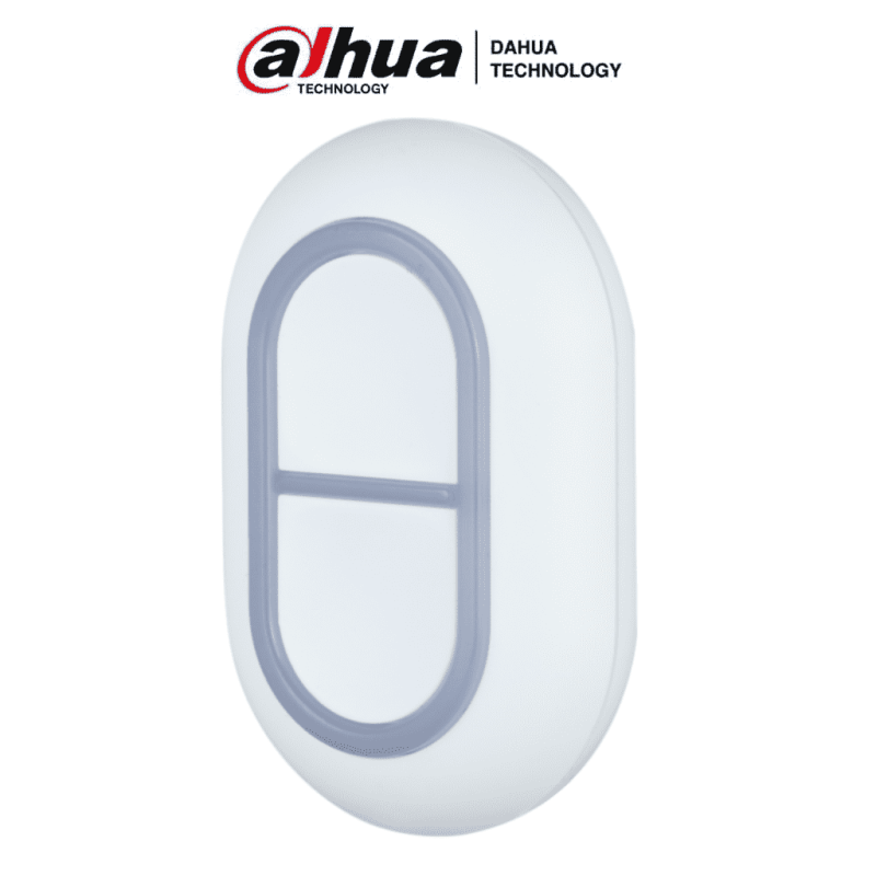 Botón de Pánico Inalámbrico de 2 Botones, Indicador de Estado con Luz Led, IP54, Alarma de Batería Baja