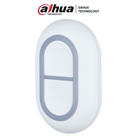 Botón de Pánico Inalámbrico de 2 Botones, Indicador de Estado con Luz Led, IP54, Alarma de Batería Baja