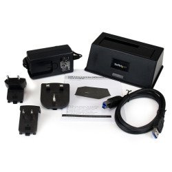 StarTech.com Docking Station USB 3.0 (5Gbps) a SATA III para Discos Duros y SSDs de 2,5/3,5" - con Bahía de Carga Superior