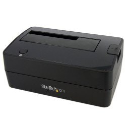 StarTech.com Docking Station USB 3.0 (5Gbps) a SATA de 1 Bahía para Disco Duro - Base USB 3.0 (5Gbps) para Discos Duros SSD de