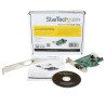 Tarjeta Adaptadora PCI Express StarTech.com PEX1S553LP - PCIe, 0, 46 Mbit/s, Alámbrico