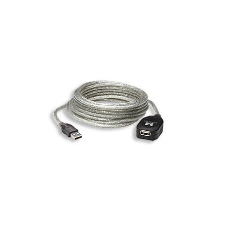 Cable USB Manhattan v2.0 extensión activa 4.9 m de alta velocidad enca