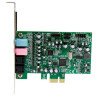 Tarjeta de sonido PCI Express de 7.1 canales StarTech.com PEXSOUND7CH - 24 Bit, 7.1, PCI-E, C-Media CM8828