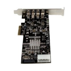 Tarjetas PCI Express StarTech.com PEXUSB3S42V - Plata, 5 Gbit/s