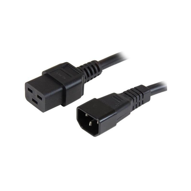 StarTech.com Cable de 91cm C14 a C19 de servicio pesado de 2,5mm2 para alimentación de ordenadores