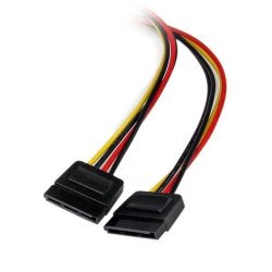 Adaptador cable StarTech.com PYO2LP4SATA - SATA, Macho/hembra, Negro