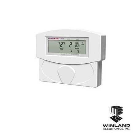 Detector de temperatura y humedad, capacidad 2 zonas, incluye una zona con sensor de temperatura y 1 zona libre