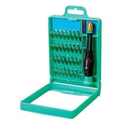 Desarmador con 30 puntas intercambiables