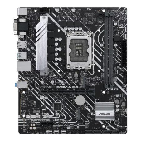 Tarjeta madre Asus H610M-A D4-CSM - Intel, LGA1700, DDR4-SDRAM,LPDDR3-SDRAM, 64 GB, DIM