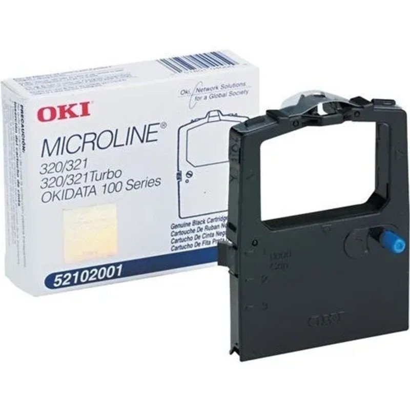 Cinta Oki negra para ML320 ML321 OkiPos 172 180 y 190