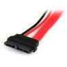 Adaptador cable StarTech.com SLSATAADAP6 - Macho/hembra, Rojo