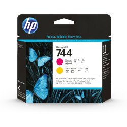 Cabezal HP Num 744 - Magenta, Amarillo, HP