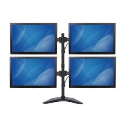 Base de Soporte Ajustable VESA StarTech.com ARMBARQUAD - 8 kg, Aluminio, 13", 27", Monitor
