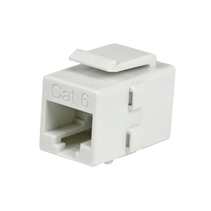 Acoplador StarTech.com - RJ45/RJ45, Hembra/hembra, Color blanco