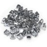 Paquete de 50 tuercas StarTech.com CABCAGENUTS - Acero, Acero, 200 g, 0.9 cm, Acero