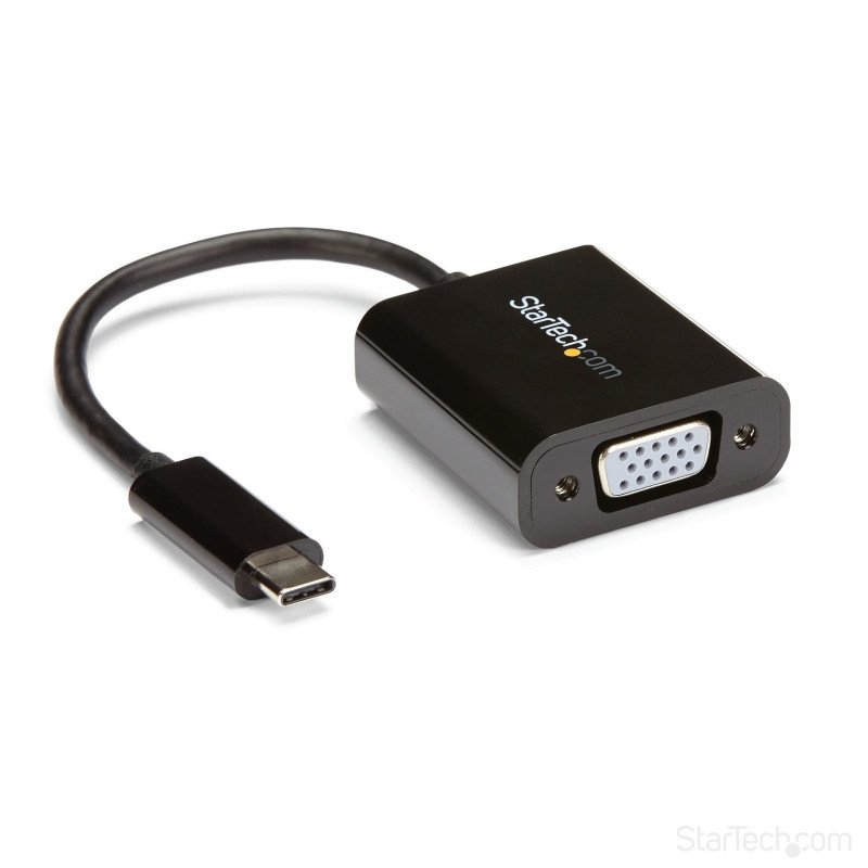 Adaptador de audio y video StarTech.com CDP2VGA - USB, Negro Adaptador de audio y video StarTech.com CDP2VGA - USB, Negro