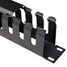 Panel canaleta horizontal StarTech.com CMDUCT1UX - Negro, 680 g, 48, 2 cm