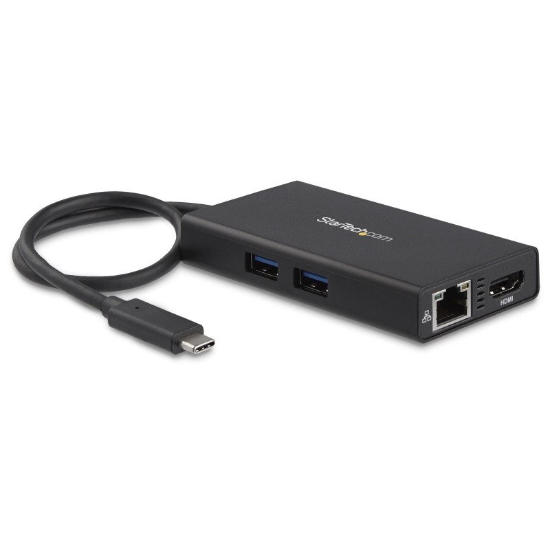 Adaptador USB-C Multifunción para Laptops StarTech.com DKT30CHPD - USB C, Negro