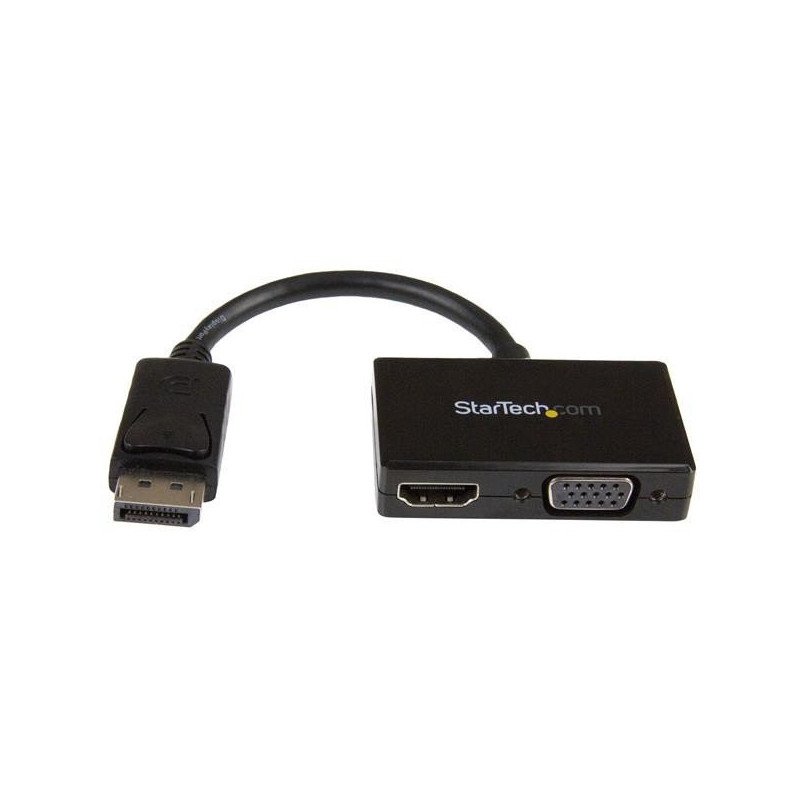 Adaptador de video DP StarTech.com - DisplayPort, Negro