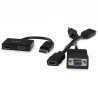 Adaptador de video DP StarTech.com - DisplayPort, Negro