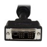 Cable DVI StarTech.com - 4.6 m, DVI-D, DVI-D, Macho/Macho, Negro