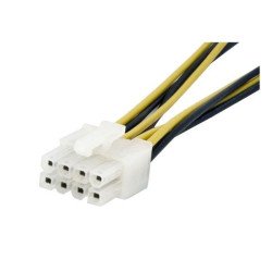 Adaptador de fuente de poder StarTech.com - Macho/hembra, 0, 15 m, Multi
