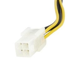 Adaptador de fuente de poder StarTech.com - Macho/hembra, 0, 15 m, Multi