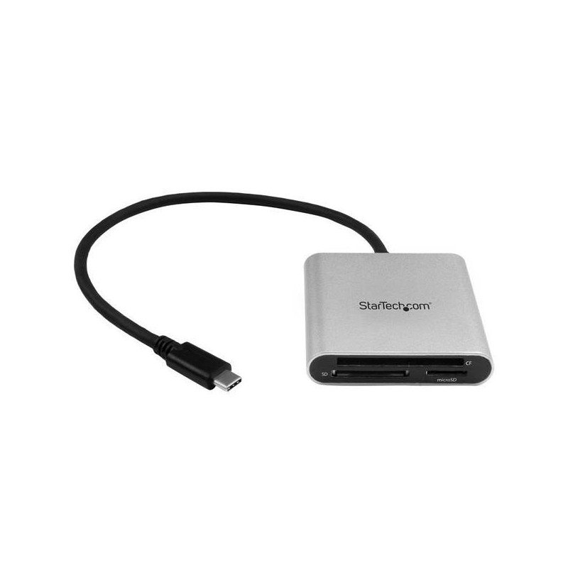 Lector Grabador USB 3.0 StarTech.com FCREADU3C - Plata, USB 3.0 (3.1 Gen 1) Type-C