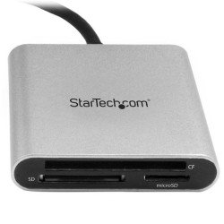 Lector Grabador USB 3.0 StarTech.com FCREADU3C - Plata, USB 3.0 (3.1 Gen 1) Type-C