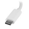 Concentrador USB StarTech.com HB30C3A1GEA - Ethernet, 1000 Mbit/s, USB