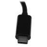 Concentrador USB StarTech.com HB30C3AGEPD - Ethernet, 1000 Mbit/s, USB, Negro, 3 puertos